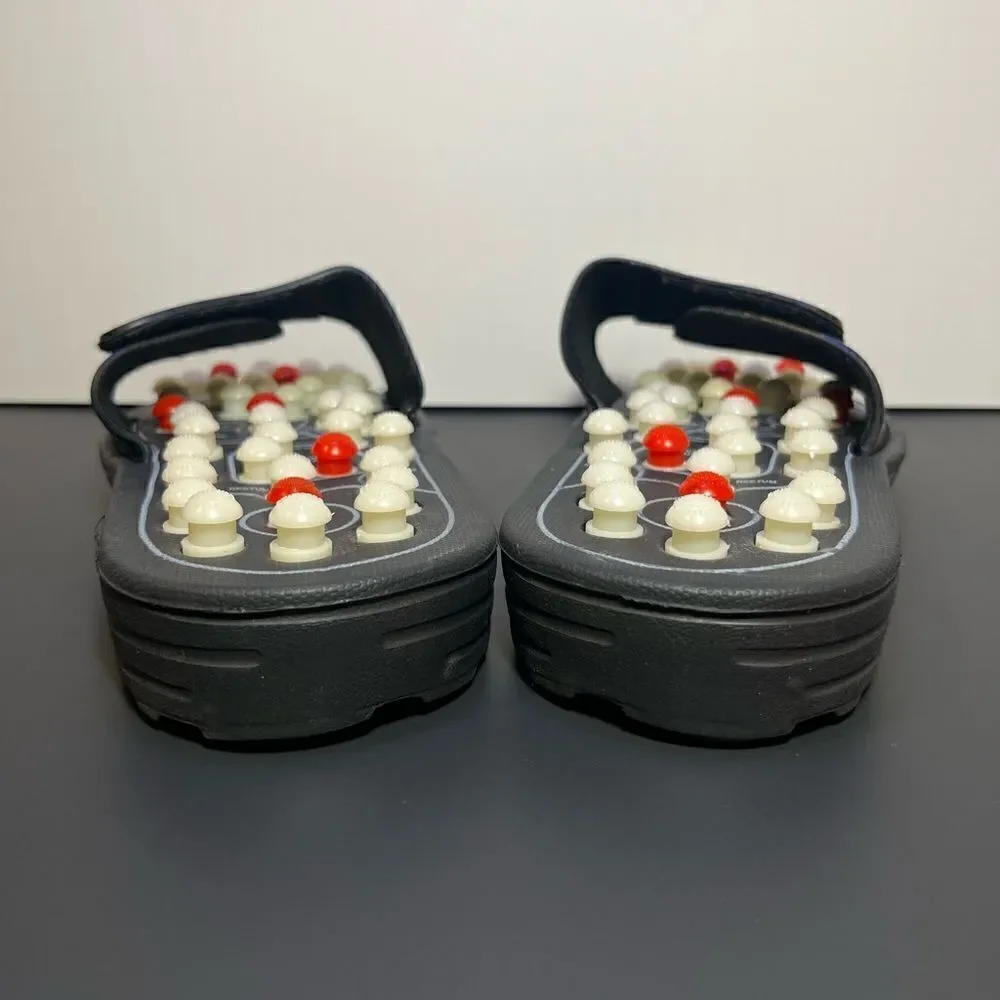 Unisex ACUPRESSURE Plastic Foot Massager Slide Sandals / Size 42/43